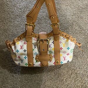 Multicolored Bag And Shoes